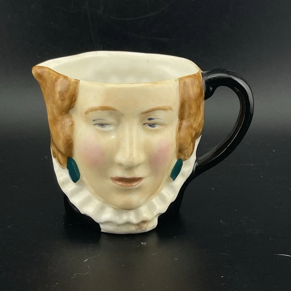 Vintage Creamer Queen Elizabeth Character Mug Thorley Bone China Jug England